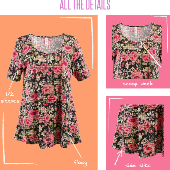 Lularoe Solid Grey Perfect T - Picture 8 of 8